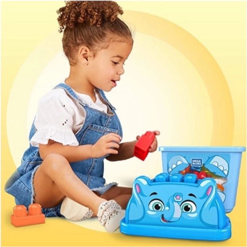 Mega Bloks First Builders Laughing Lion | Jolly Elephant | Kids Toys | Children Toys | Educational Toys