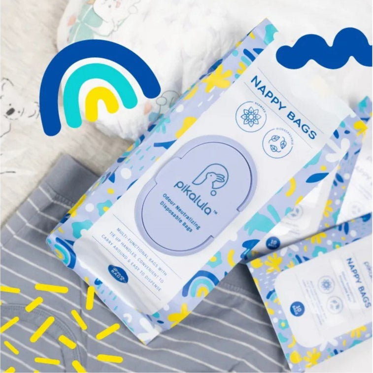 Pikalula Disposable Nappy Bag Scented Biodegradable Diaper Garbage Rubbish Plastic Bag 200s