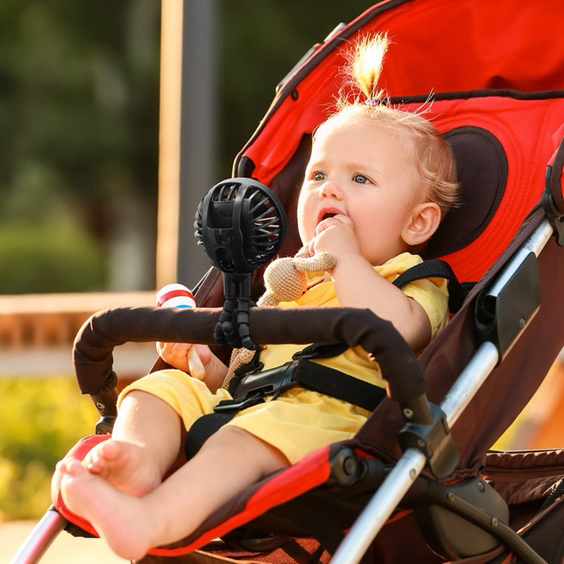 Koopers Baby Stroller Fan | Kipas Baby | Kipas Bayi | Rechargeable Fan | Mobile Fan