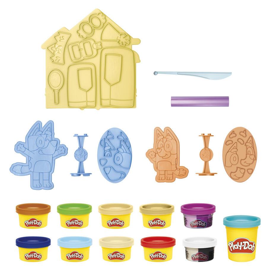 Play-Doh Bluey Make n' Mash Costumes
