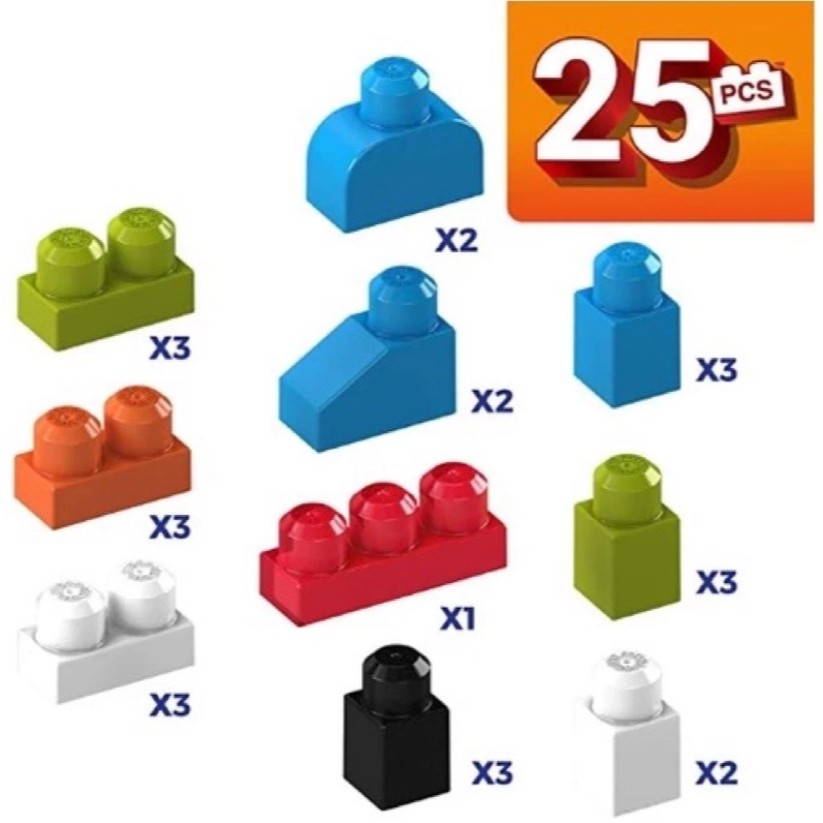 Mega Bloks First Builders Laughing Lion | Jolly Elephant | Kids Toys | Children Toys | Educational Toys