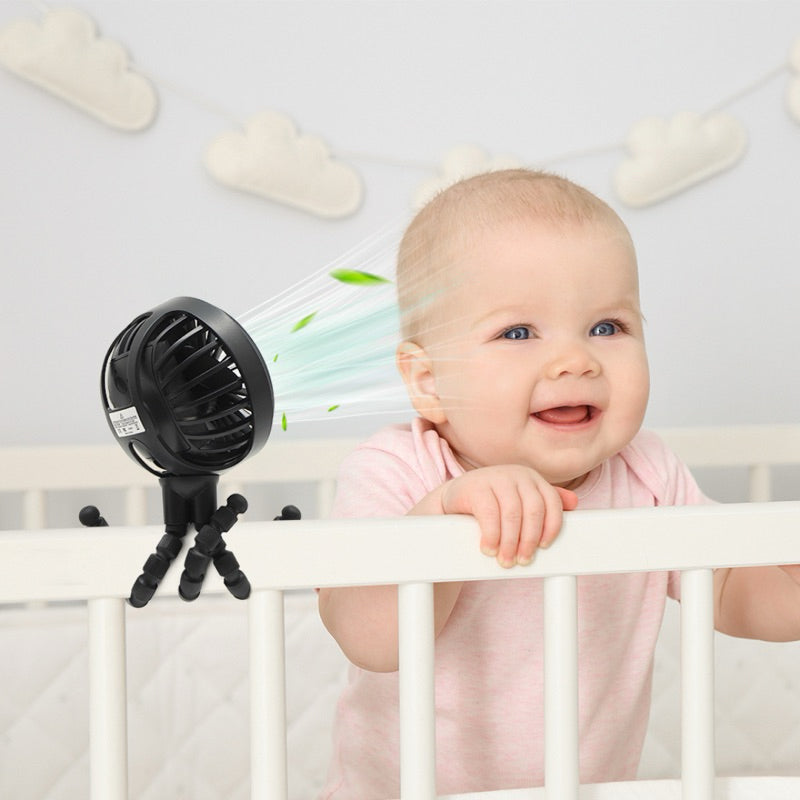 Koopers Baby Stroller Fan | Kipas Baby | Kipas Bayi | Rechargeable Fan | Mobile Fan