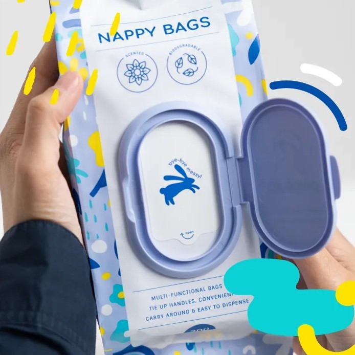 Pikalula Disposable Nappy Bag Scented Biodegradable Diaper Garbage Rubbish Plastic Bag 200s