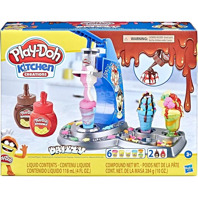 Play-Doh Kitchen Creations Drizzy Ice Cream Playset | Play Doh | PlayDoh
