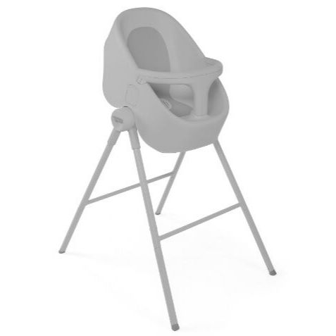 Chicco Bubble Nest Bath Tub with Stand | Reclining Baby Bath Tub Cool Grey