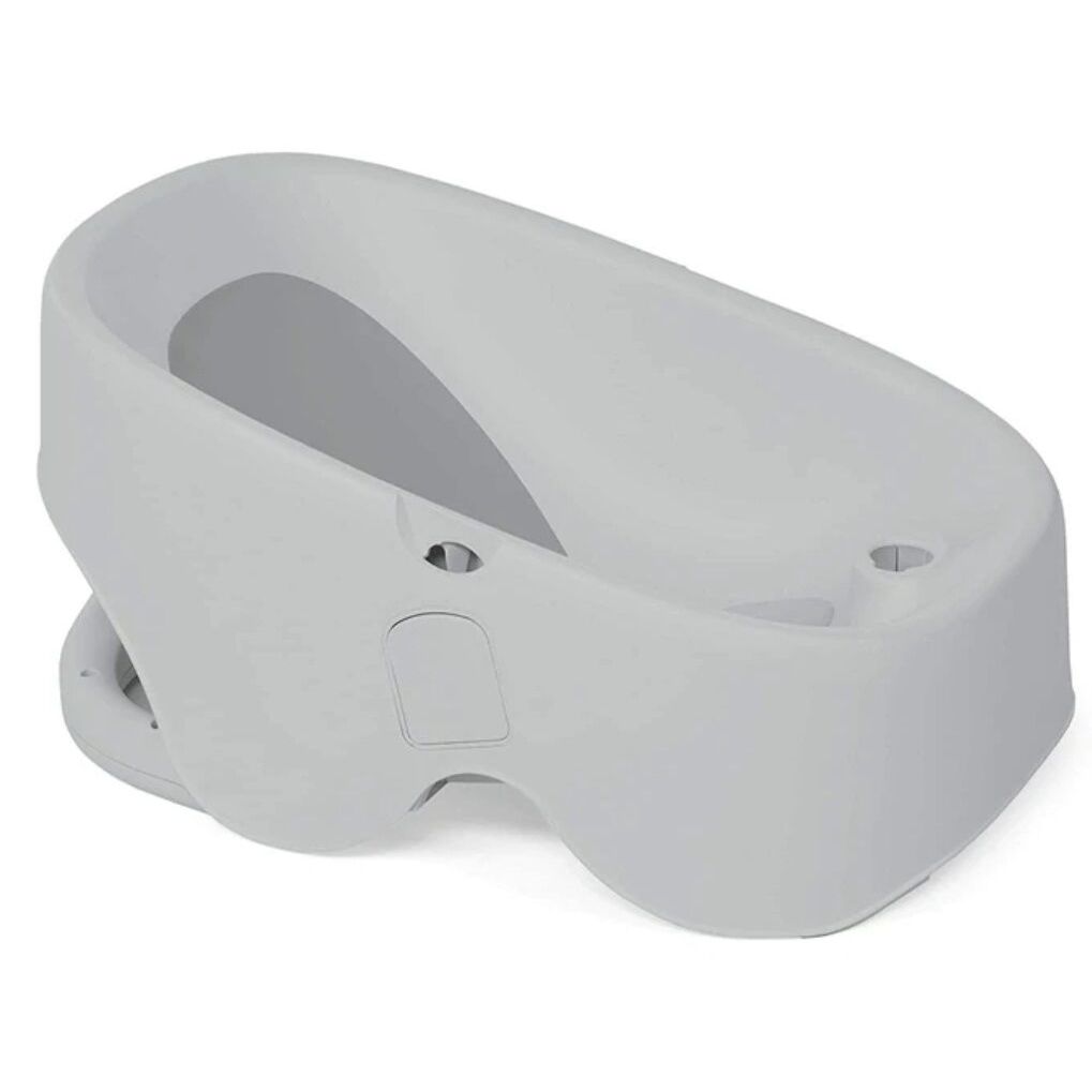 Chicco Bubble Nest Bath Tub with Stand | Reclining Baby Bath Tub Cool Grey