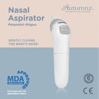 Autumnz Nasal Aspirator | MDA Approved | Soft Silicone Suction | Penyedut Hingus Bayi