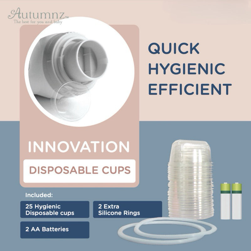 Autumnz Nasal Aspirator | MDA Approved | Soft Silicone Suction | Penyedut Hingus Bayi