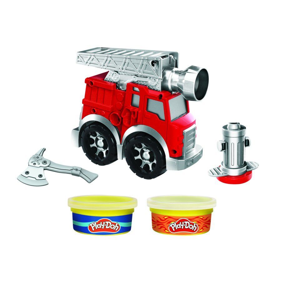 Play-Doh Wheels Rescue Firetruck Playset