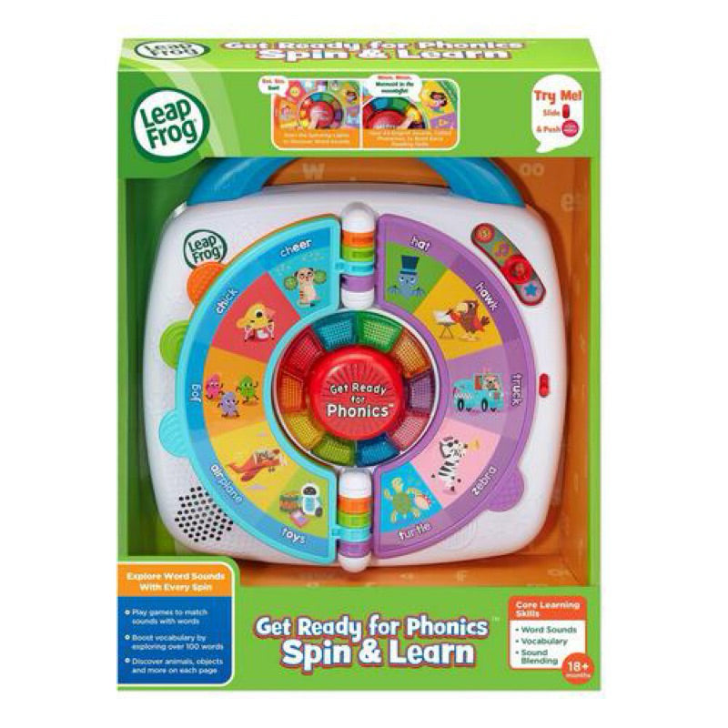 LeapFrog Get Ready for Phonics Spin & Learn