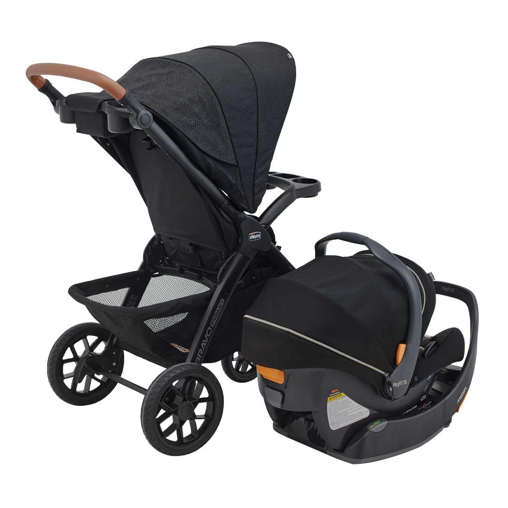chicco primo stroller Chicco Bravo Primo Travel System with Keyfit 35 Baby Carrier