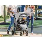 Chicco Bravo LE Trio Travel System with Baby Carrier (Driftwood)