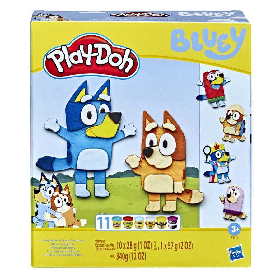 Play-Doh Bluey Make n' Mash Costumes