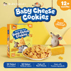 Double Happiness Baby Cheese Cookies 100g | Suitable for 12m+