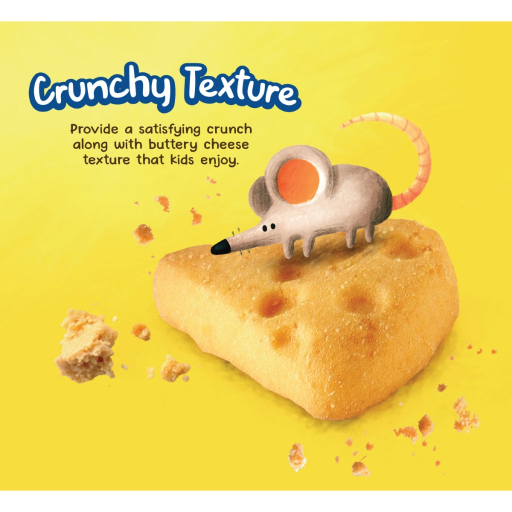 Double Happiness Baby Cheese Cookies 100g | Suitable for 12m+