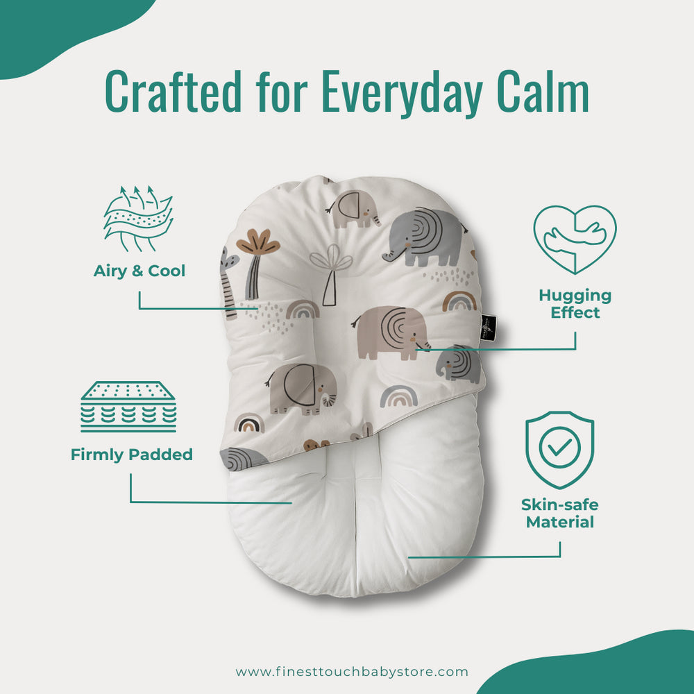 Finest Touch Duck Down & Kapok Infant Lounger