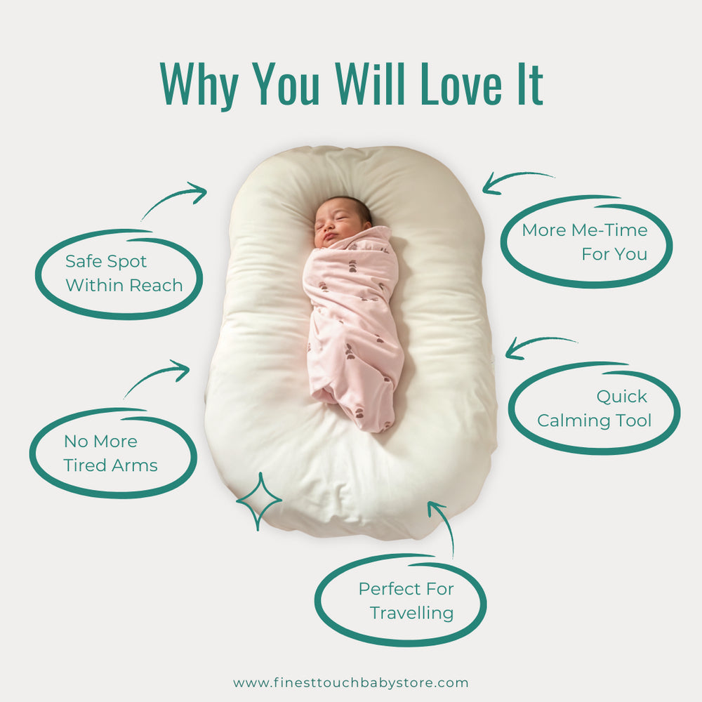 Finest Touch Duck Down & Kapok Infant Lounger