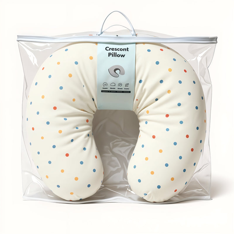 Finest Touch Crescent Breastfeeding & Nursing Pillow