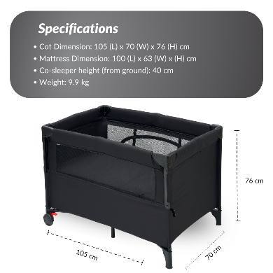 Koopers Niro Travel Cot