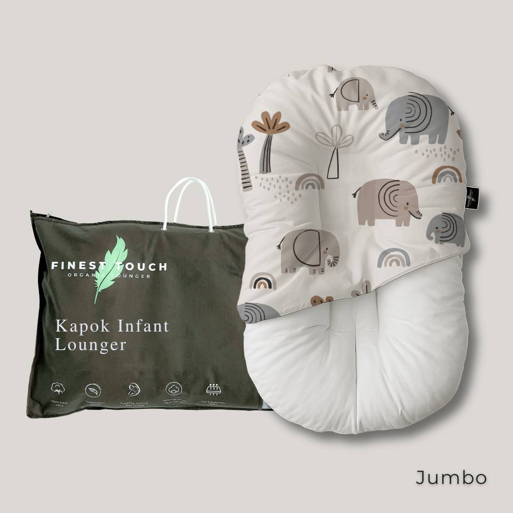 Finest Touch Duck Down & Kapok Infant Lounger