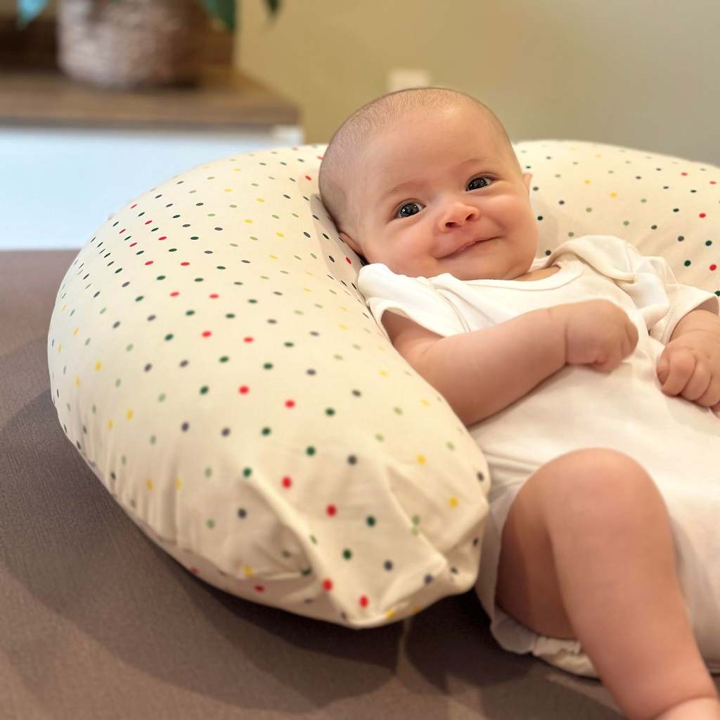 Finest Touch Crescent Breastfeeding & Nursing Pillow