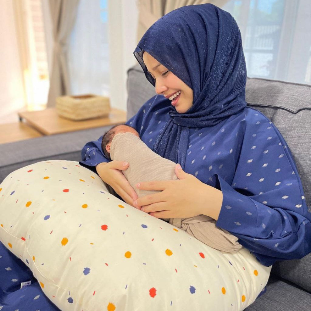 Finest Touch Crescent Breastfeeding & Nursing Pillow