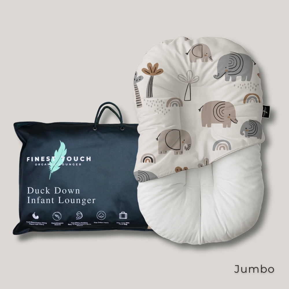 Finest Touch Duck Down & Kapok Infant Lounger