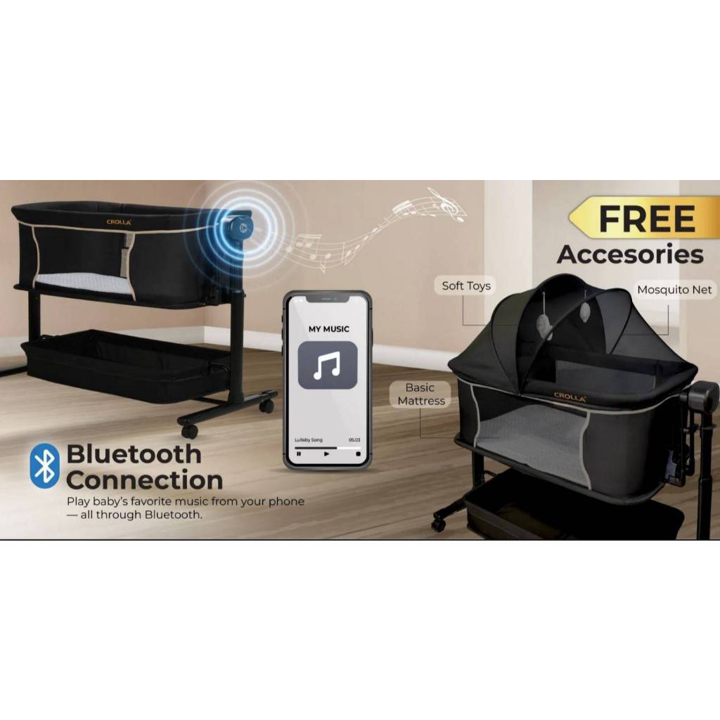 Crolla Anya Smart Electrical Swing Bed