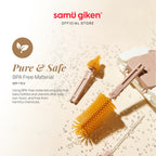 Samu Giken Travel Easy To Carry Bottle Brush Set Bear