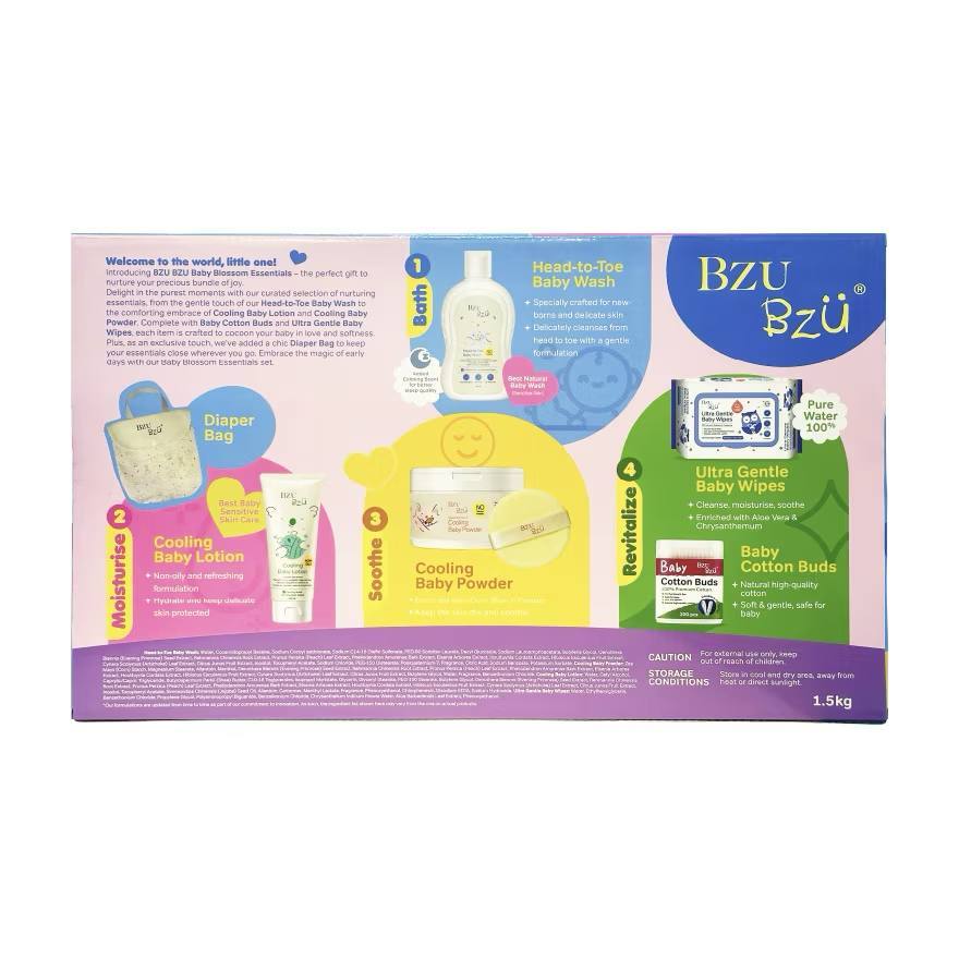 BZU BZU Baby Blossom Essentials Gift Box for Baby