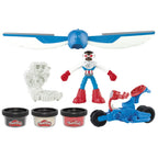 Play-Doh Marvel Captain America Moto Slicer Action Bike