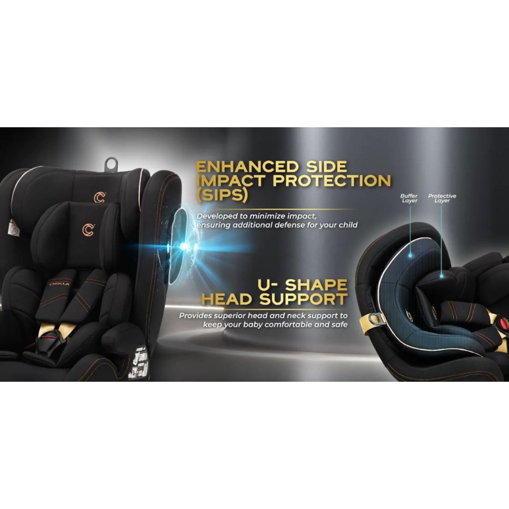 Crolla Ultra Max Isofix R129 Booster Seat