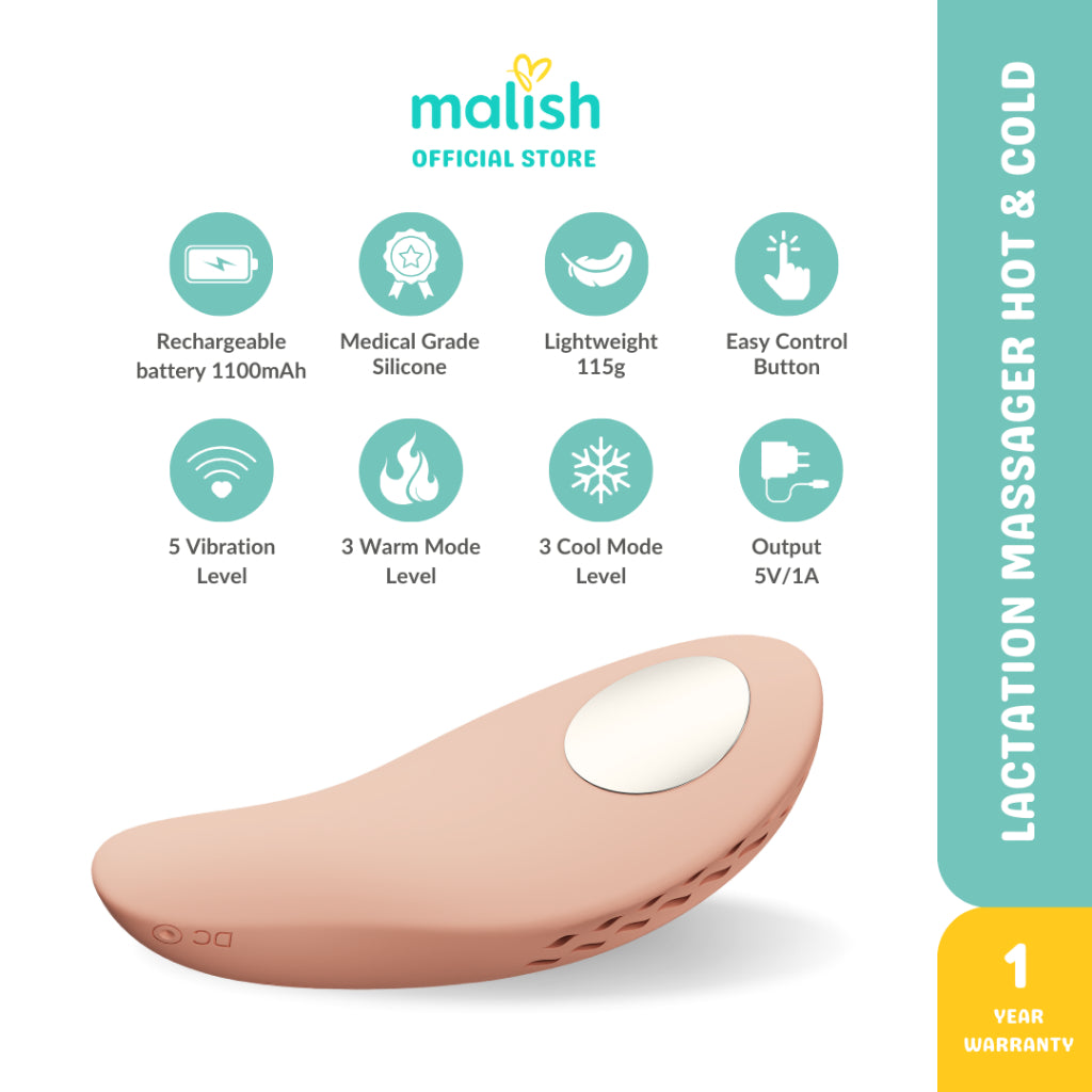 Malish Lactation Massager Hot and Cold
