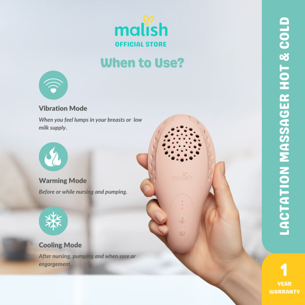 Malish Lactation Massager Hot and Cold