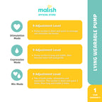 Malish Lying Wearable Breastpump