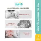 Malish Lactation Massager Pad Gen Plus